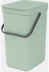 Brabantia Sort & Go Waste Bin Jade Green 12 L (211829) Cos de gunoi