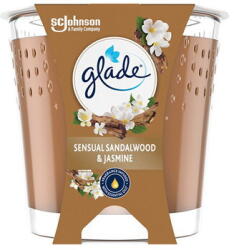 Glade Sensual Sandalwood & Jasmine Candle - Vonná svíčka ve skle (5000204357349)