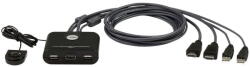 ATEN CS22HF 2-Port USB FHD HDMI Cable KVM Switch (CS22HF-AT)