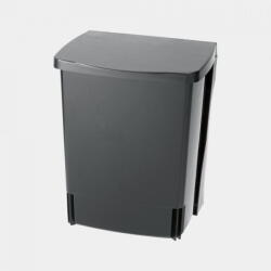 Brabantia Cos de gunoi dreptunghiular Built-in 10 l negru (395246) Cos de gunoi