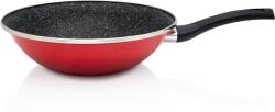Metalac Wok 3.5l Granit Induction rosu Metalacemail/28cm/3.5l (363829)