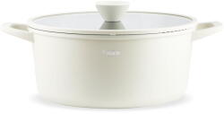 Zass Gourmet Oala din aluminiu turnat sub presiune si acoperire ceramica cu capac din sticla - 28 cm ZG-ACS 15 Terracotta (ZG-ACS 15 TERRACOTTA)