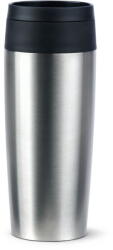 Tefal Termos Tefal Travel Mug Classic N2020110, inox, 0.36 L, 100% etanș, functie Quick Press, argintiu (4168430013734)