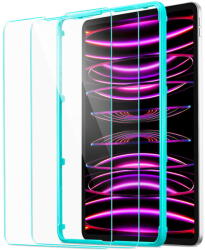 ESR Folie pentru iPad Pro 12.9 2018 / 2020 / 2021 / 2022 (set 2) - ESR Tempered Glass 9H - Clear (KF2318228) - vexio