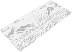Dark Project XL Alb-Negru (DPMP_NOSTRA_WHITE_XL) Mouse pad