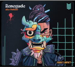 A4Tech BP-45 Renegade Midnight Negru (BP-45 Renegade) Mouse pad