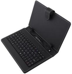 Esperanza EK127 MADERA Tastatura + Husa pentru Tableta 7.85/8|Negru|Piele ecologica (EK127 - 5901299908419)