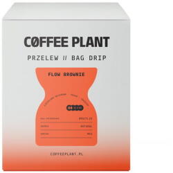 COFFEE PLANT Cafea Boabe Flow Brownie Drip Bags - 10 sachets | 11 g (cfd-2101012287)