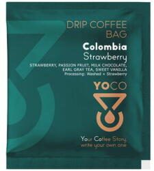 YOCO - Colombia Strawberry Washed 24h dry fermented Drip Bag - 1 sachet 12g (cfd-2101014530)
