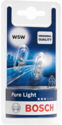 Bosch Bec w5w, 12V, blister 2 buc (1 987 301 026)