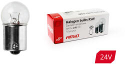 AMiO 01003 Becuri cu halogen R5W BA15s 24V 10 buc (AMI-01003)