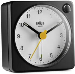 Braun BC 02 XBW quartz alarm black / white with light switch (67023)