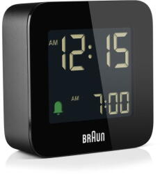 Braun BC 08 B-DCF black Radio Controlled Alarm Clock (67015)