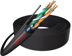 Emtex CABLU FTP CAT5E CU SUFA CUPRU 24AWG 305M EMTEX (KAB-EMT15)