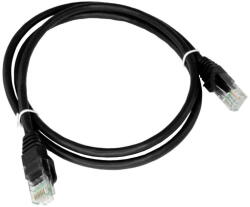 ALANTEC AVIZIO KKU6CZA0.5 networking cable Black 0.5 m Cat6 U/UTP (UTP) (KKU6CZA0.5) - vexio