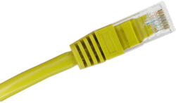 ALANTEC KKU5CZA1 networking cable Yellow 0.25 m Cat5e U/UTP (UTP) (KKU5ZOL0.25) - vexio