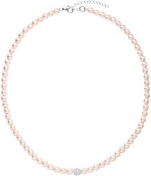 Evolution Group - Pavona Evolution Group Colier romantic de perle cu cristale Preciosa 32063.3 rosaline