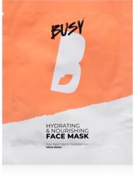 BusyB Hydrating & Nourishing Face Mask masca hranitoare faciale 1 buc Masca de fata
