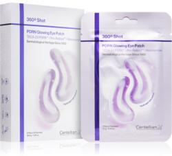 Centellian24 360º Shot PDRN Glowing Eye Patch tampoane cu gel împotriva ridurilor de sub ochi împotriva umflăturilor 12 buc Masca de fata