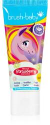 Brush-Baby Natural Strawberry fogkrém gyermekeknek eper ízzel 3 éves kortól 50 ml