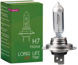 m-tech , H7 Izzó, 24V 70W, Long Life (72PTXLL7)