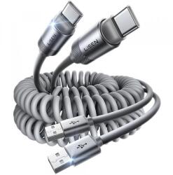 Lisen Cablu Date si Incarcare USB-A - USB-C Lisen L114, 15W, 1m, Gri