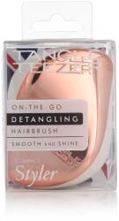Tangle Teezer Compact Styler culoare Rose Gold / Ivory