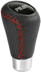  Lampa, Speed Sport, Sebváltógomb, Fekete bőr Piros varrással (0100255)