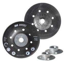 3M Bordázott alátét fibertárcsákhoz, fekete 115 mm M14 (7000105441)
