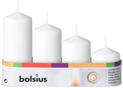  Lumânare Bolsius Advent cu niveluri, 4 buc. , albă, 4, 8x4, 8 cm
