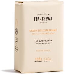  Săpun fin de Marsilia cu aromă de ceai alb și yuzu 125 g