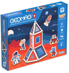 Geomag Magnetic Stories Űrhajós 80 db-os mágneses építőjáték készlet (GMG00502) (GMG00502)
