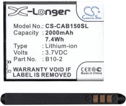 Cameron Sino CAT B15 CAMERON SINO akku 2000mAh LI-ION B10-2 kompatibilis (CS-CAB150SL)