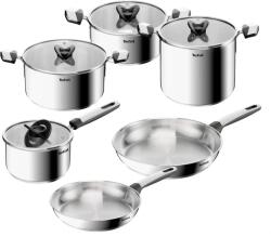 Tefal E335SA45 Emotion+ Set vase 10 cu părţi (E335SA45)