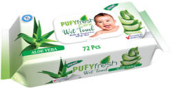 Pufy Fresh Pufy nedves törlőkendő aloe 72 db