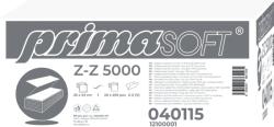 Primasoft kéztörlő ZZ, szürke, 5000 db (20× 250 db)