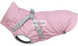 TRIXIE Ponti vízlepergetős vékony kabát hámmal S 30cm, pink TRX6801902