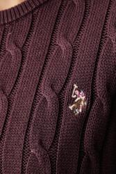 U. S. Polo Assn U. S. Polo Assn. пуловер дамски от памук CREW NECK CABLE (WUP0398) - answear - 109,51 лв