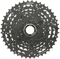 Shimano Cues CS-LG400-10 kazettás lánckeréksor, 10s, 11-43T, Linkglide, acél, titán szürke, OEM kiszerelés