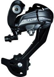 Shimano Altus RD-M370-SGS hátsó váltó, 9s, hosszú kanalas, fekete - bikepro - 10 890 Ft