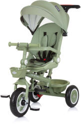 Chipolino Tricicletă cu copertină Marathon verde pastel TRKMRT02406PG