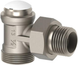 FIV sarok radiátorszelep visszatérő, 1/2" KM 24x19 (10820715)