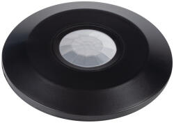 Kanlux ZONA FLAT-B PIR mozgásérzékelő, d115x27mm, 220-240V AC, H360/V120°, IP20, fekete (37376) (37376)
