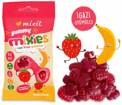 Mixit Gyümölcsös Mixies 35g - Eper & banán