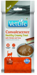 Vet Life Adult Cat Convalescence Creamy Treat krémes jutalomfalat lábadozó, válogatós vagy gyógyszerezett cicáknak 60g - pegazusallatpatika