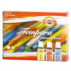 KOH-I-NOOR tempera festékek 10 ml, 6 db-os készlet