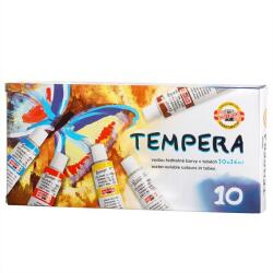 KOH-I-NOOR tempera festékek 16 ml, 10 db-os készlet