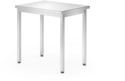 HENDI Kitchen Line központi rozsdamentes munkaasztal, csavarozott, 800 × 600 mm (817063)