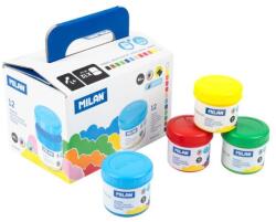 MILAN tempera festékek 40 ml (12 szín) + ecset