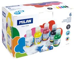 MILAN Tempera festék készlet MILAN 6 db-os 125 ml